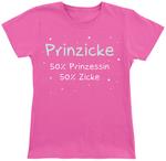 Футболка Sprüche Kids - Prinzicke, розовый - фото