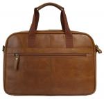 Сумка для ноутбука Sansibar BUSINESS BAG, BLACK, коньячный - фото 4