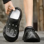 NANJIREN Клоги унисекс черно-белые, цвет Black White - фото 10