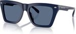 Michael Kors мужские солнцезащитные очки Mk2225u Pebble Beach Universal Fit Square, Navy Solid/Blue Solid - фото 2