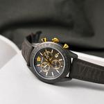 VERSACE Часы Chrono Master 44mm, Black Gold - фото 9