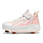 Баланс Дышащие Скейтборд Кроссовки Kuding, Белый Синий - фото