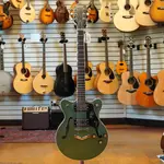 Электрогитара Gretsch Streamliner Center Block Jr. Double-Cut, сталь, оливковый - фото 4