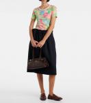 Футболка из хлопка с принтом Prada, Verde - фото 2