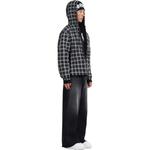 Худи с клетчатым принтом MARNI, черный - фото 6