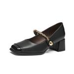 Туфли Мэри Джейн женские Gemeiq, черный - фото