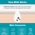 Тоник-пилинг Skin Perfecting с 2% BHA для чистой кожи Paula's Choice, 1 oz/30 mL - фото 7