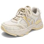 Кроссовки JEEP SPIRIT Chunky Sneakers Women's Low-top, черный/бежевый - фото 5