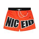 Футболка баскетбольная унисекс NICEID, оранжево-голубая - фото 2