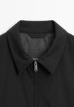 Куртка Massimo Dutti Summer jacket, Black - фото 5