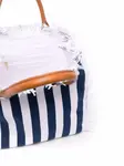 Сумка-тоут Porto Cervo в полоску Melissa Odabash, синий - фото 5