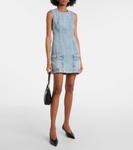 Джинсовое мини-платье Stella Mccartney, цвет vintage blue denim - фото 2