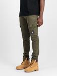 Зауженные брюки-карго ALPHA INDUSTRIES Petrol Patch, Olive - фото 6