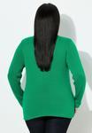 Джемпер Ulla Popken PULLOVER, Emerald Green/Green - фото 2