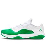 Кроссовки 11 cmft low 'white lucky green' Air Jordan, белый - фото