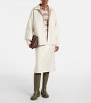 Стеганая юбка миди Moncler, White - Beige - фото 2