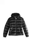 Куртка на молнии с капюшоном Moncler, черный - фото