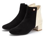 Ботильоны LASCANA, цвет Beige/Black - фото 4