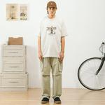 714STREET Брюки-карго унисекс, Коричневый - фото 7