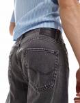 Свободные джинсы Eddie серого цвета Jack & Jones - фото 4