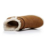 Зимние ботинки женские Golofi, цвет Maroon 602-1 - фото 5