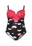 Купальник Ulla Popken Swimsuit, Black - фото 7