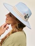 Шляпа Kamila Šikl Ruby, светло-голубой - фото 3