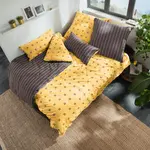 Чехол для подушки , желтый-антрацит, 40x80 см Erwin Müller - фото 4