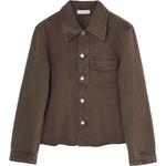 OUR LEGACY Куртка Cut Rebirth, Chocolate - фото