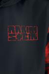 Ветровка Rammstein Logo, черный/красный - фото 3