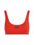 Топ бикини-бралетт Calvin Klein Swimwear, красный - фото