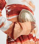 Клатч из орехового дерева JW Anderson, Aged Gold - фото 2