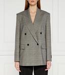 Шерстяная куртка Regular fit Boss, серый - фото