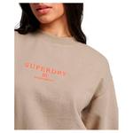 Толстовка Superdry Embroidered Loose, бежевый - фото 2
