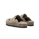 Сабо с закрытым носком унисекс Arccc, коричневый - фото 5