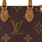 Сумка (WMNS) LOUIS VUITTON OnTheGo BB Monogram Reverse Canvas Handbag 'Brown' - фото 5