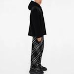 Пальто мужское черное Burberry, черный - фото 5