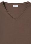 Топ Cecil V-NECK LANGARM, Beige/Mottled Beige - фото 6