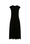 Платье Massimo Dutti Maxi dress, Black - фото 6
