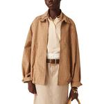 MIU MIU Клетчатая куртка-блузон, Gray Ropes - фото 7