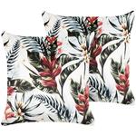 Декоративные подушки набор из 2-х штук Beliani, экрю - фото