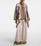 Шелковая блуза с принтом фуляр La DoubleJ, Eclipse Placee - фото 2