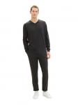 Пуловер Tom Tailor Pullover, цвет black grey melange - фото 3
