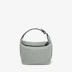 Сумка Моти из переработанного денима Valextra, цвет Sky Blue/Night Blue - фото 4