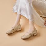 Туфли Мэри Джейн женские Bull Charm, бежевый - фото 9