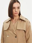 Пальто прямого кроя 251-GSIM Morgan, бежевый - фото 4