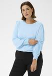 Джемпер Kaffe Curve LIZZY PULLOVER, Powder Blue/Mottled Light Blue - фото