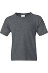 Футболка Gildan DryBlend Youth, Dark Heather - фото 8