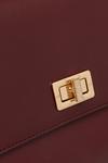 Кожаная сумка ELEANA Geox, бордовый - фото 5