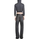 Брюки-клеш Balenciaga, серые - фото 6